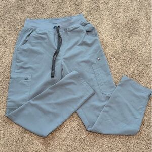 Figs Slate Blue Straight Leg Pants